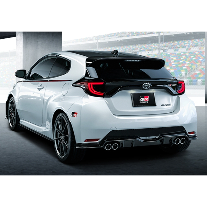 TRD GR yaRIS 空力套件 下巴 尾翼 排氣管 晴雨窗