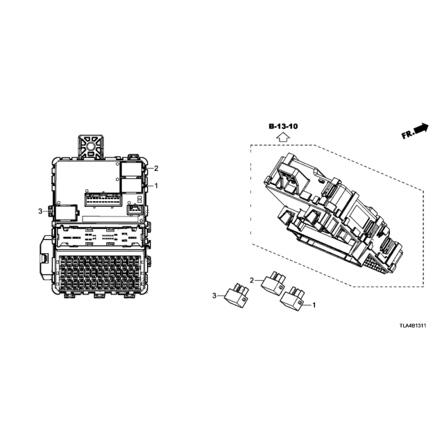 HONDA 原廠部品 CRV5 2018~2022年 CRV 駕駛室 保險絲 繼電器