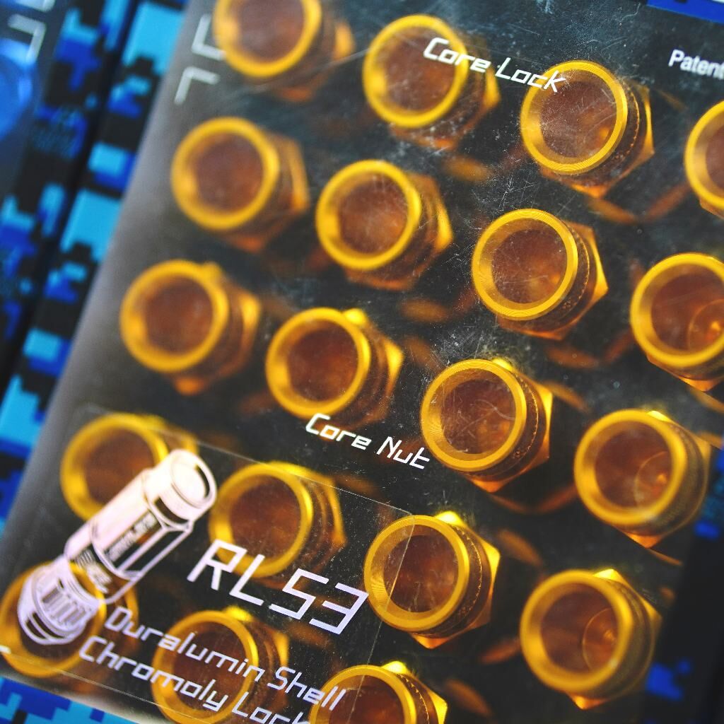 Kics LEGGDURA Racing 鋁圈鍛造防盜螺帽 RL53 紅 黃 黑 藍