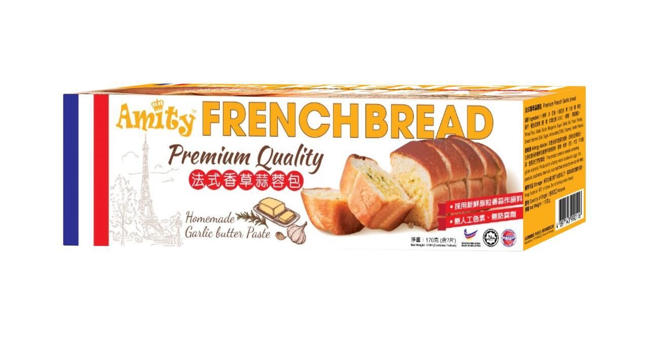 【現貨】馬來西亞 Amity法式香草蒜蓉包 170g丨新品熱賣