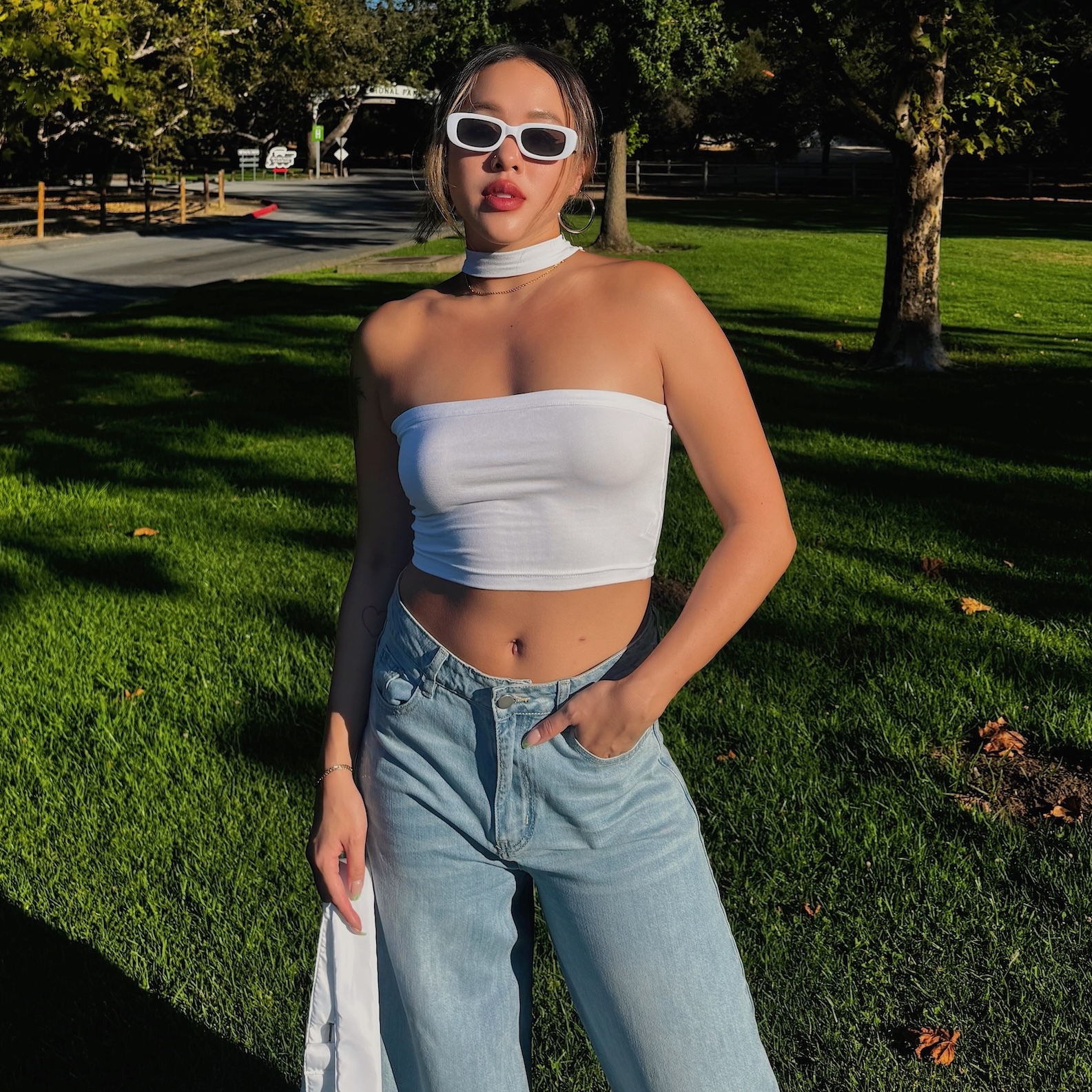 辣美式繞頸平口背心(5色)