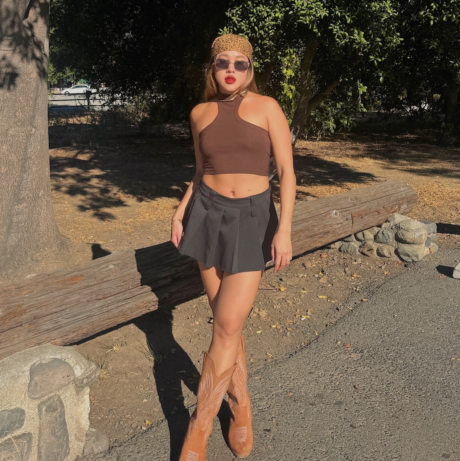 辣美式繞頸平口背心(5色)