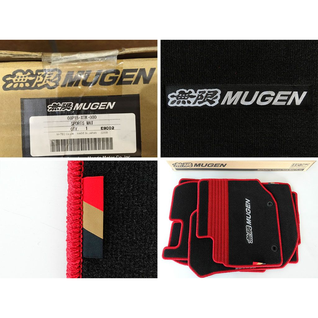 絕版 無限 MUGEN 腳踏墊 FIT2 FIT GE 2009~14 (08P15-XTK-000)