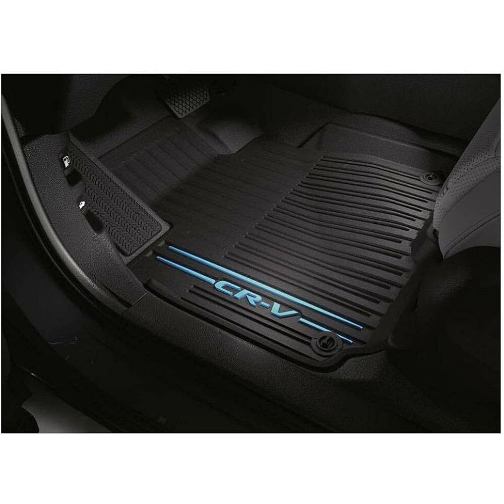 HONDA CR-V5 美國原廠選配四季型腳踏墊(藍色LOGO) CRV5