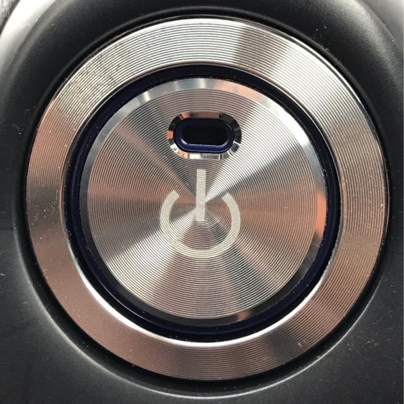 日本 YAC 槌屋 引擎啟動開關飾蓋(藍色/SUBARU用) PF-304