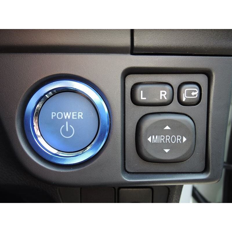 YAC啟動開關外環(藍色/SUBARU用)