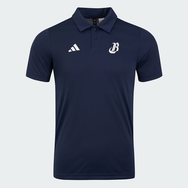 Adidas 愛迪達 Polo Shirt KG3223 男 Polo衫 運動上衣 休閒 中信兄弟聯名 深藍 亞版