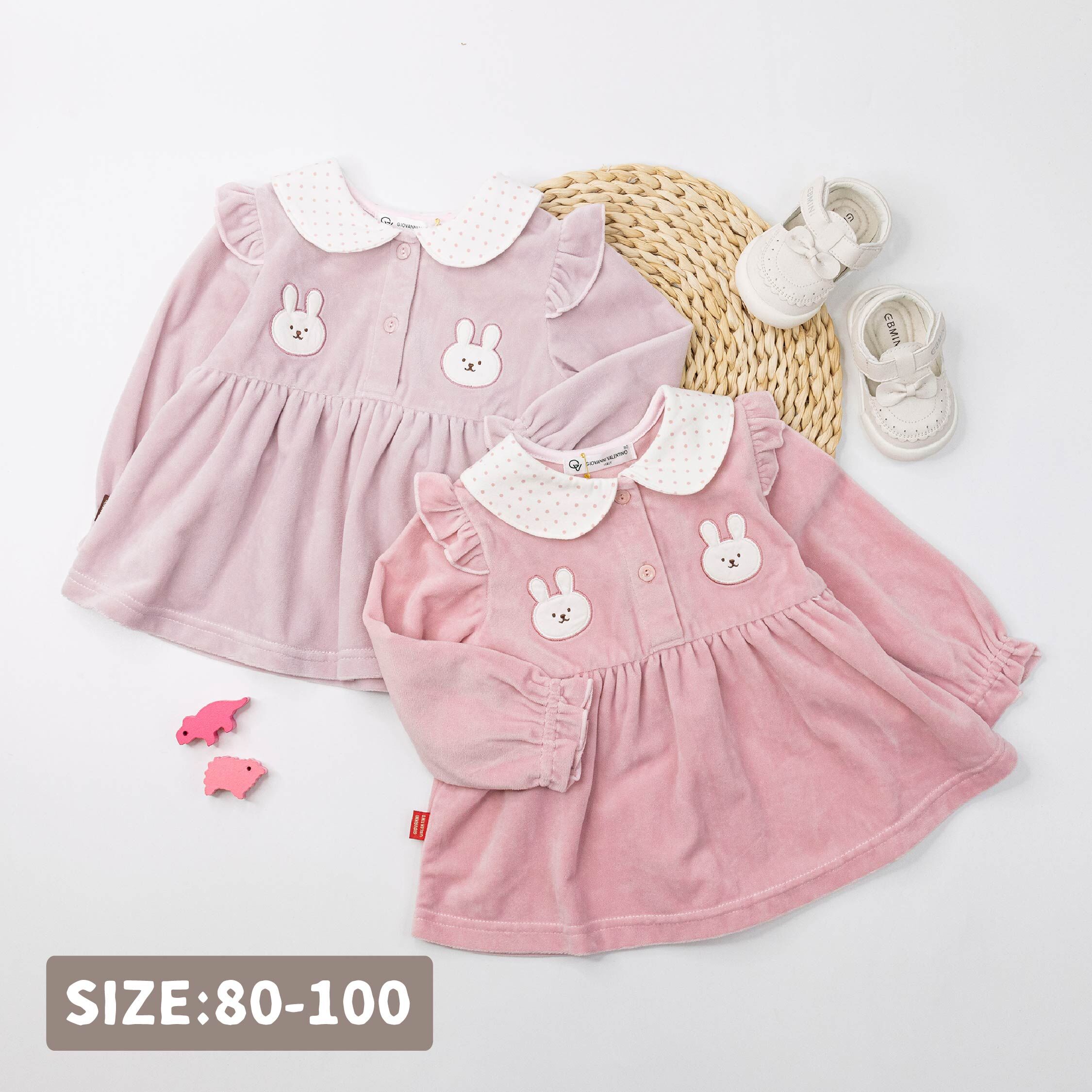 范侖鐵諾【32550】可愛胖胖兔縮口袖上衣＊二色