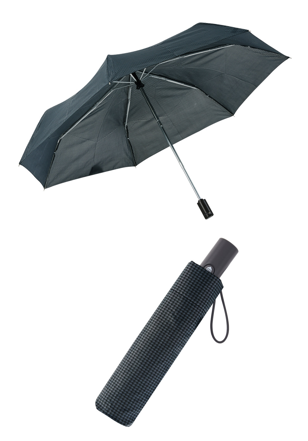 RAINSTORY千鳥格抗UV個人加大自動傘