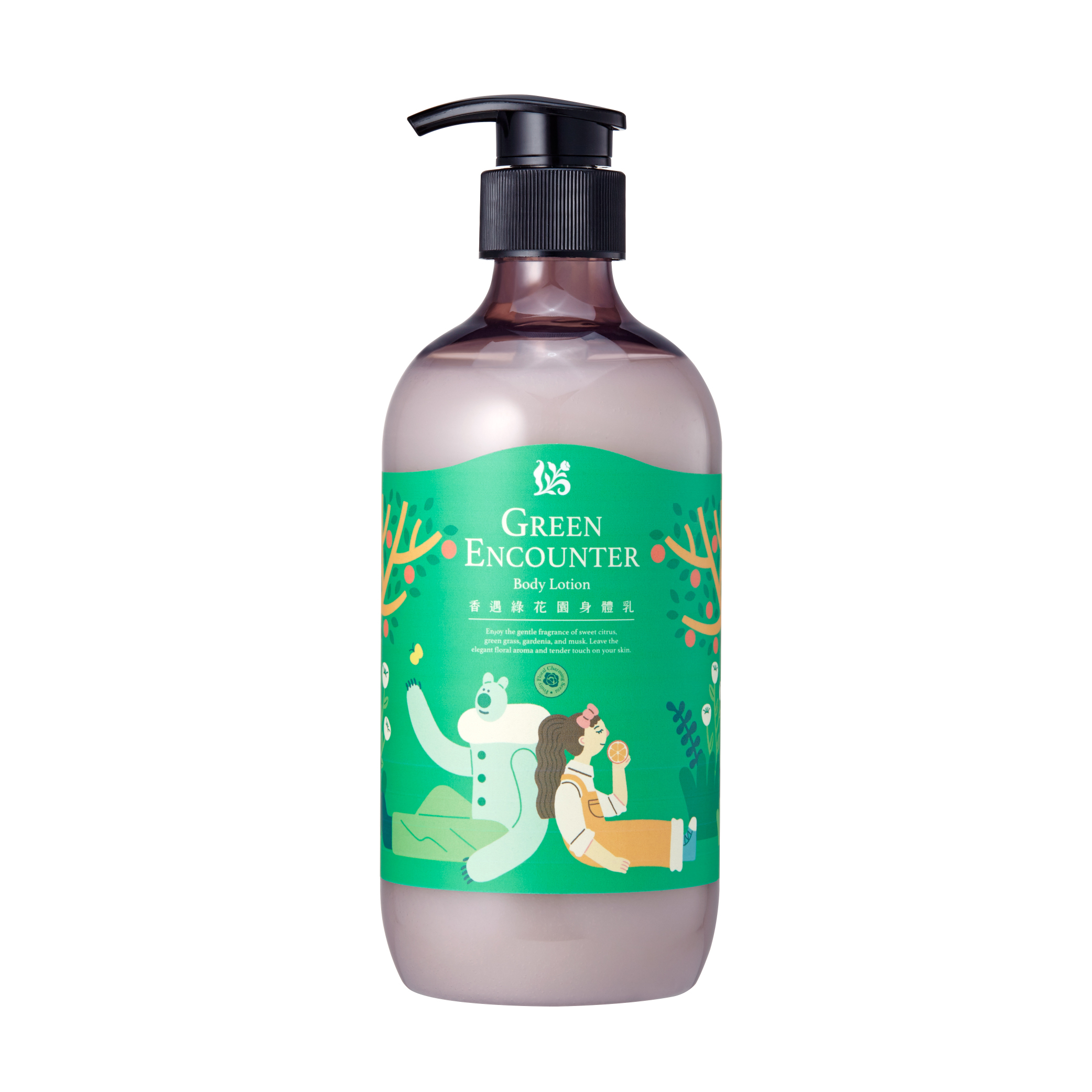 香遇綠花園身體乳500ML