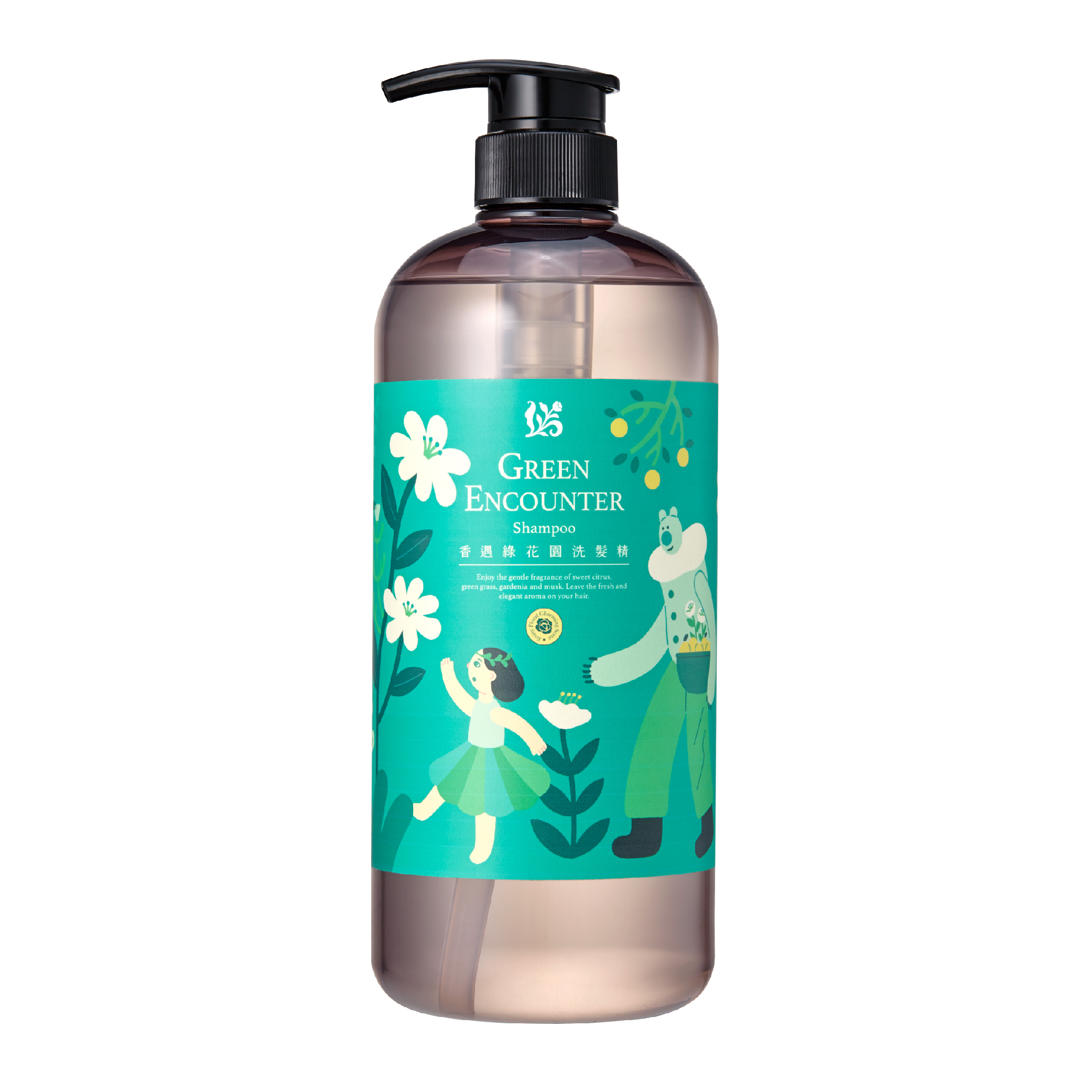 香遇綠花園洗髮精 1000ML