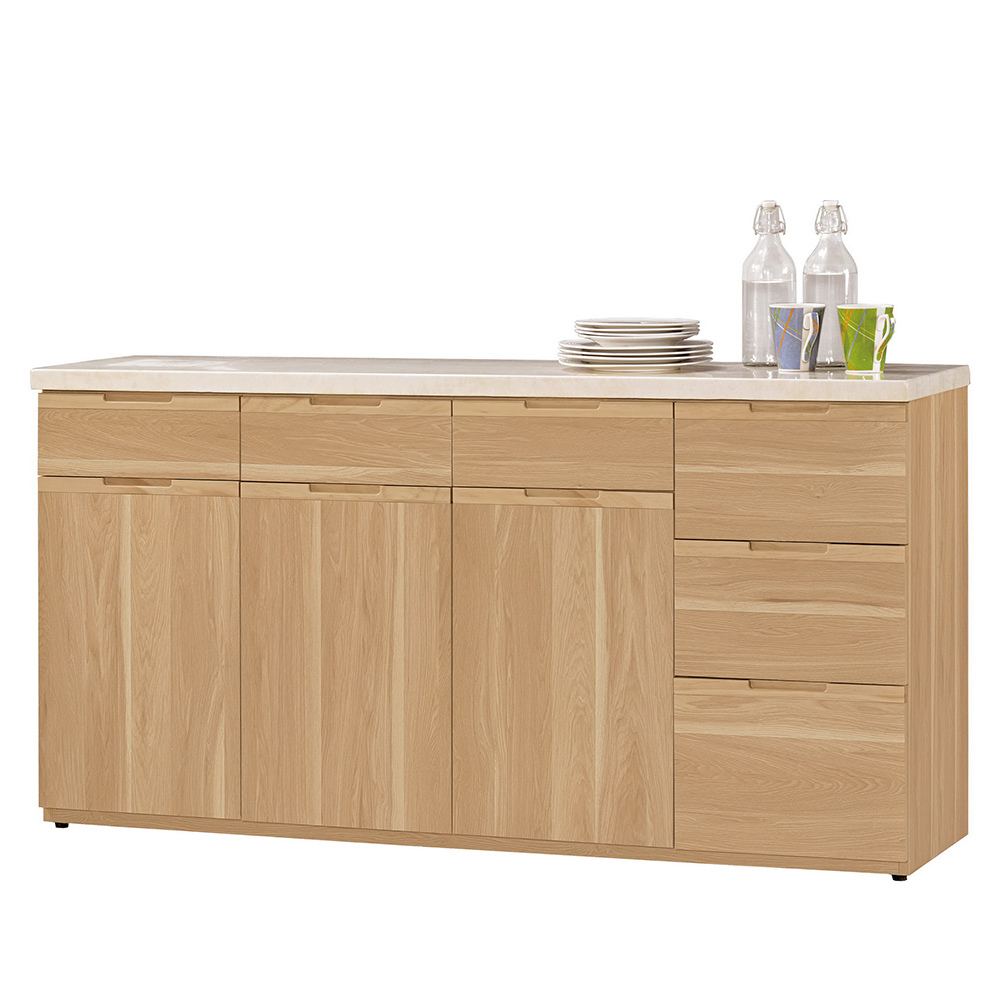 維克德5.2尺石面收納餐櫃(下座)