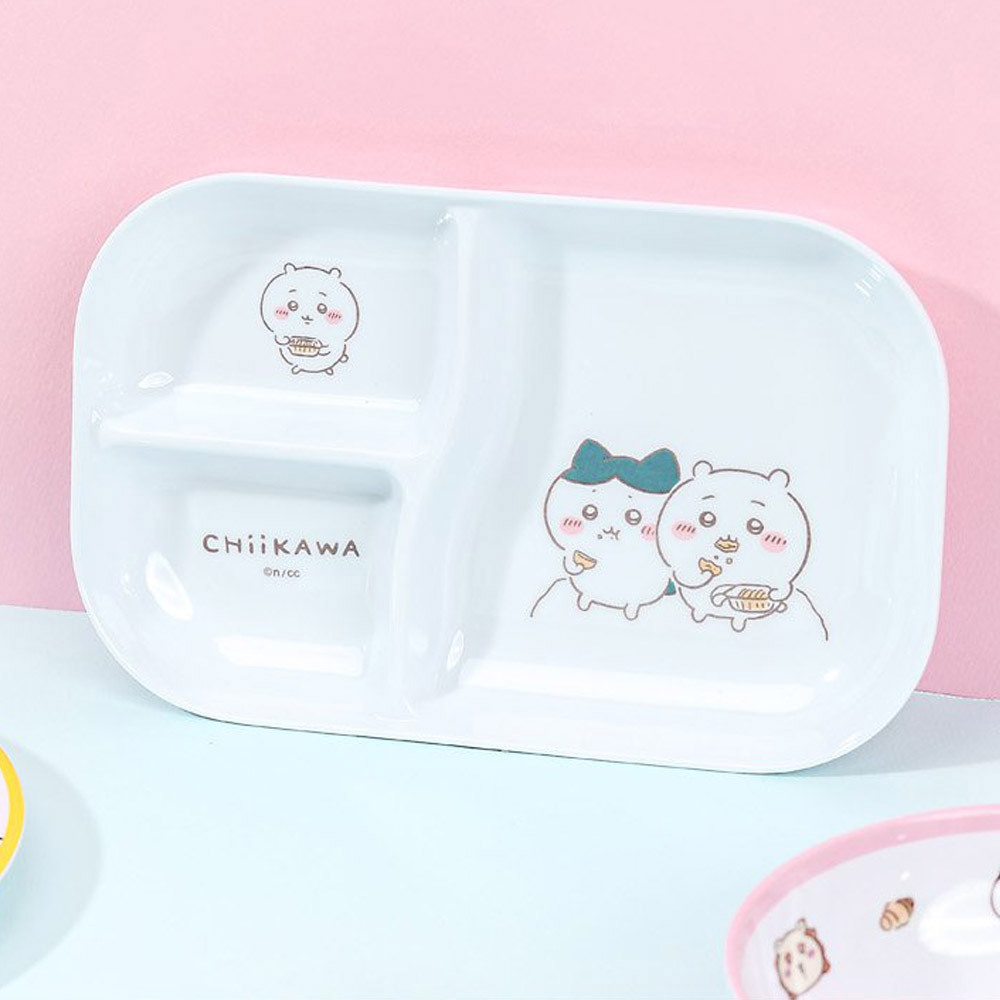 Chiikawa 兒童3格食物盤