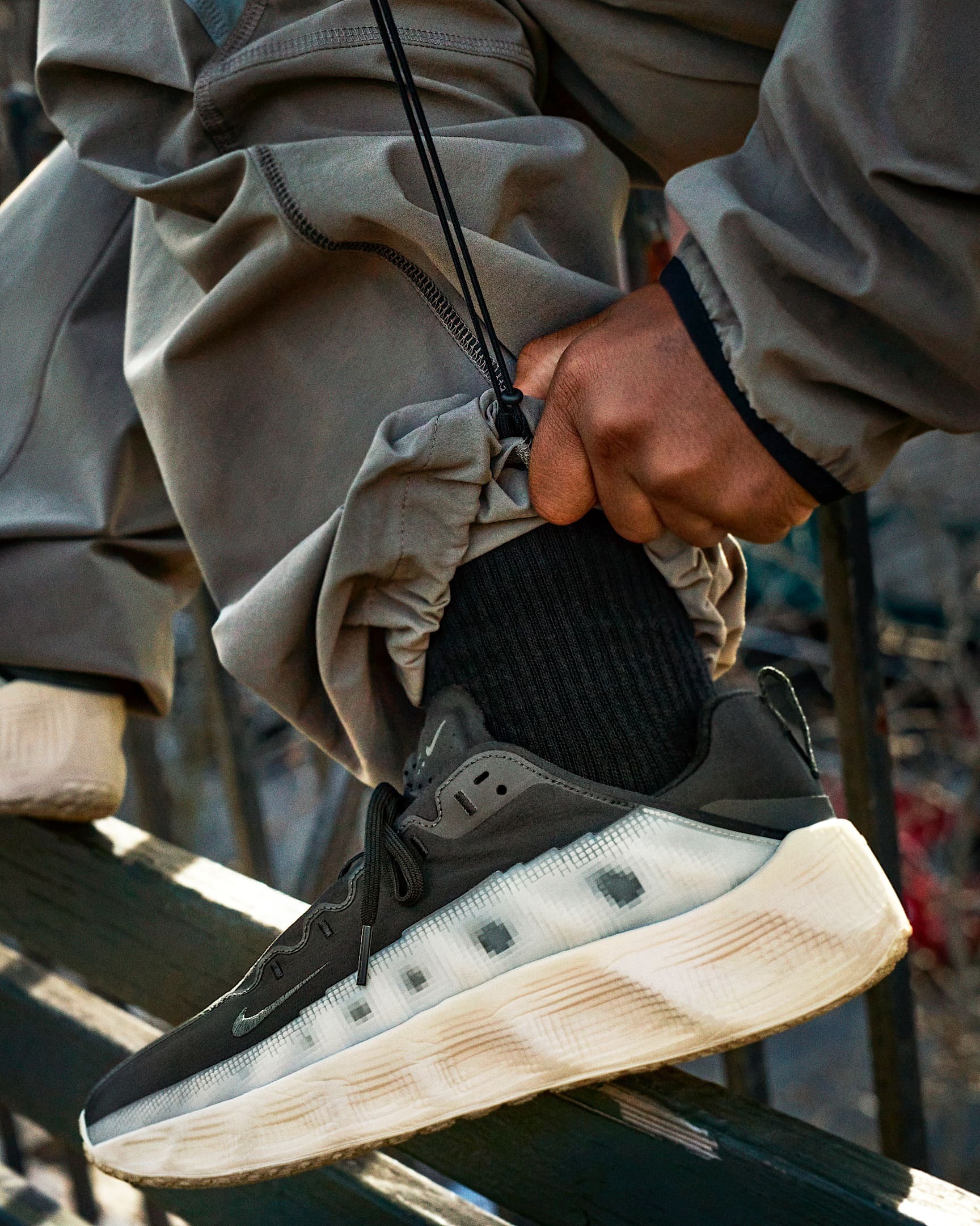 男鞋 NIKE AVA ROVER 黑米色 輕量 厚底 慢跑 緩震 休閒 運動鞋【DX4215-003】