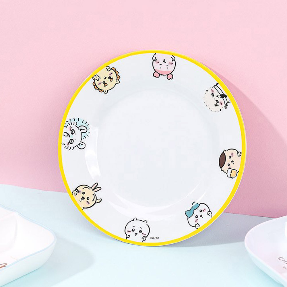 Chiikawa 21cm 兒童圓碟