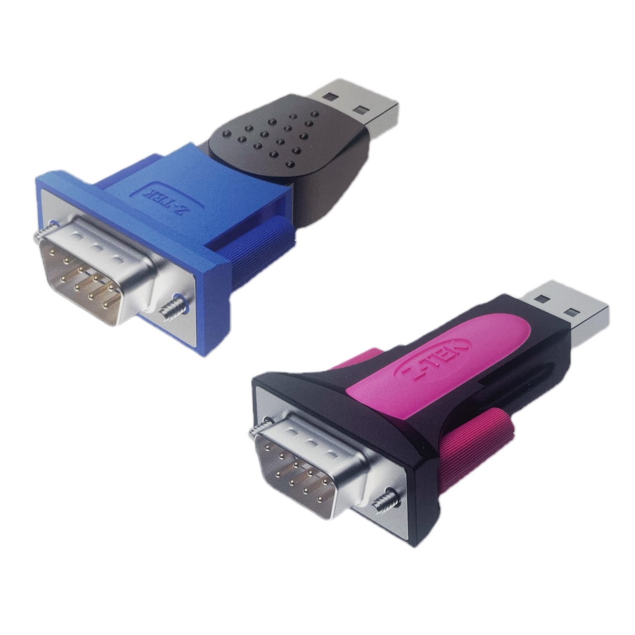 Z-TEK 力特 USB TO RS232 通用串口轉接器 USB轉RS232 轉接頭
