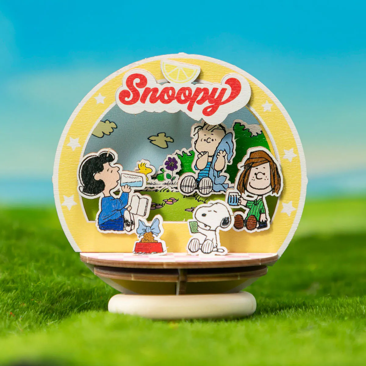 拼奇 PUREMIND 史努比 野餐派對 地球劇院(2403) 木拼