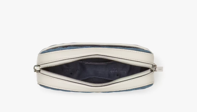 [S] KATE SPADE KG667 CAREY COLORBLOCK DENIM MINI CAMERA BAG,BLUE MULTI, 196021462313 (SKS1083)