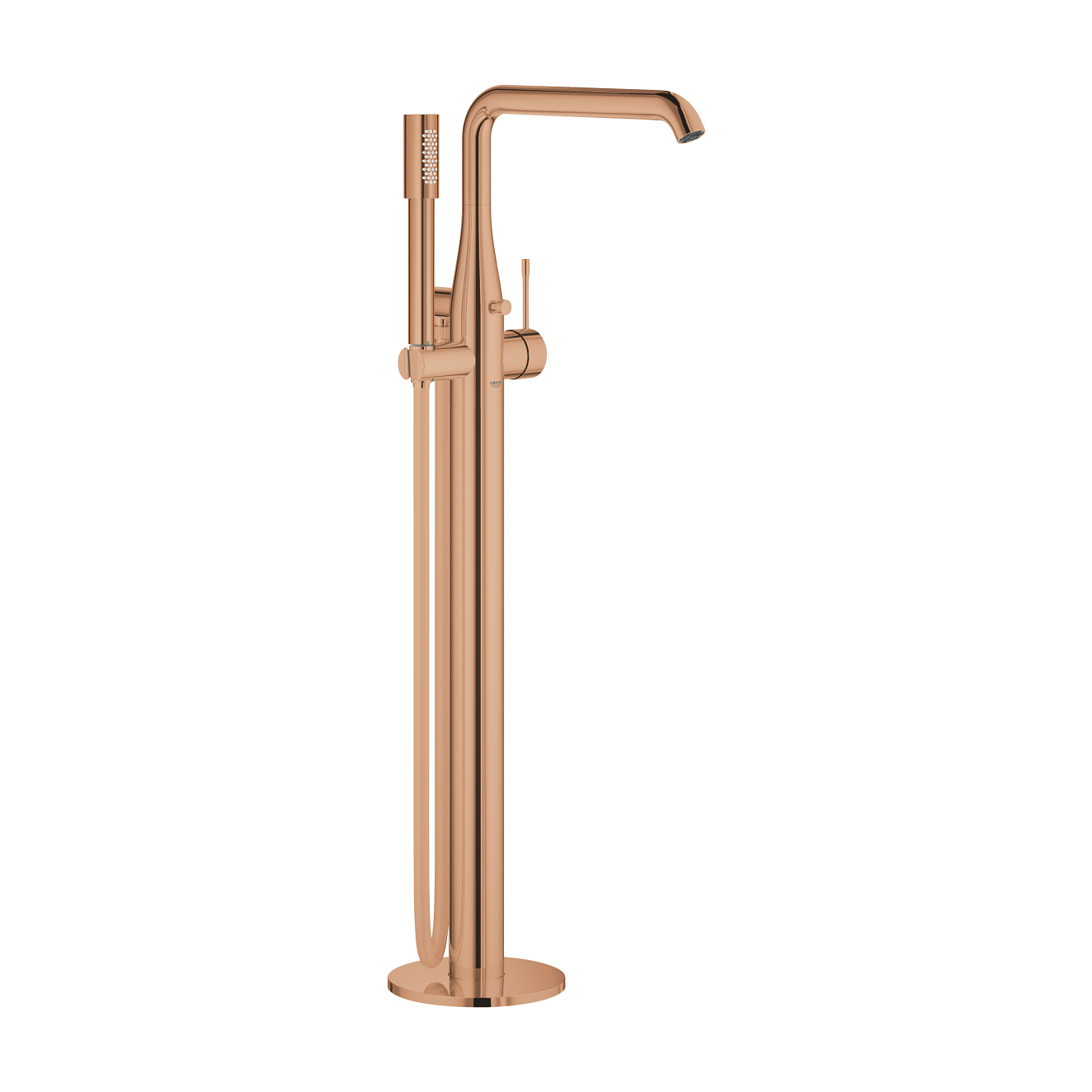 GROHE｜Essence 立式浴缸龍頭（玫瑰金）含埋地軸心 23491DA1 29086000