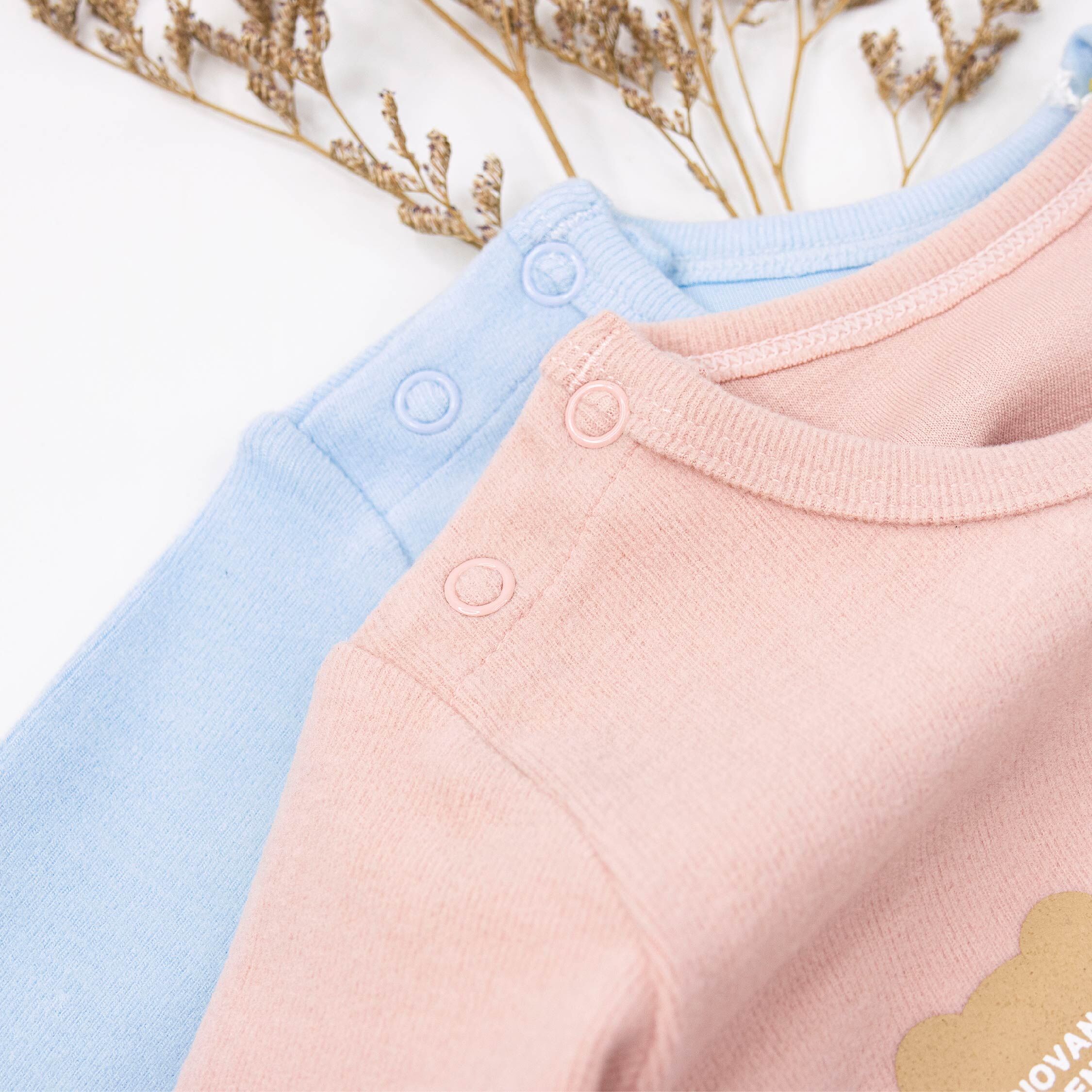 范侖鐵諾【32584】弧形小熊排列設計包屁衣＊二色