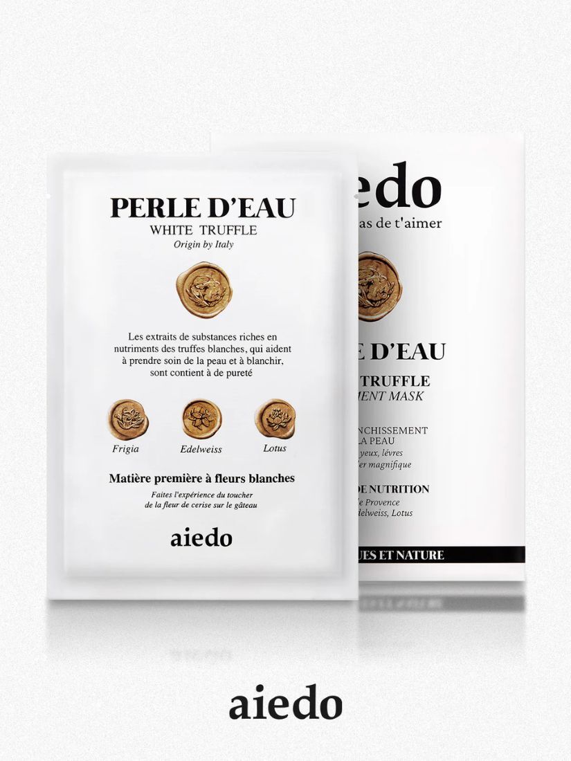 【 預購 】aiedo 奇蹟白松露亮顏面膜 WHITE TRUFFLE 7入
