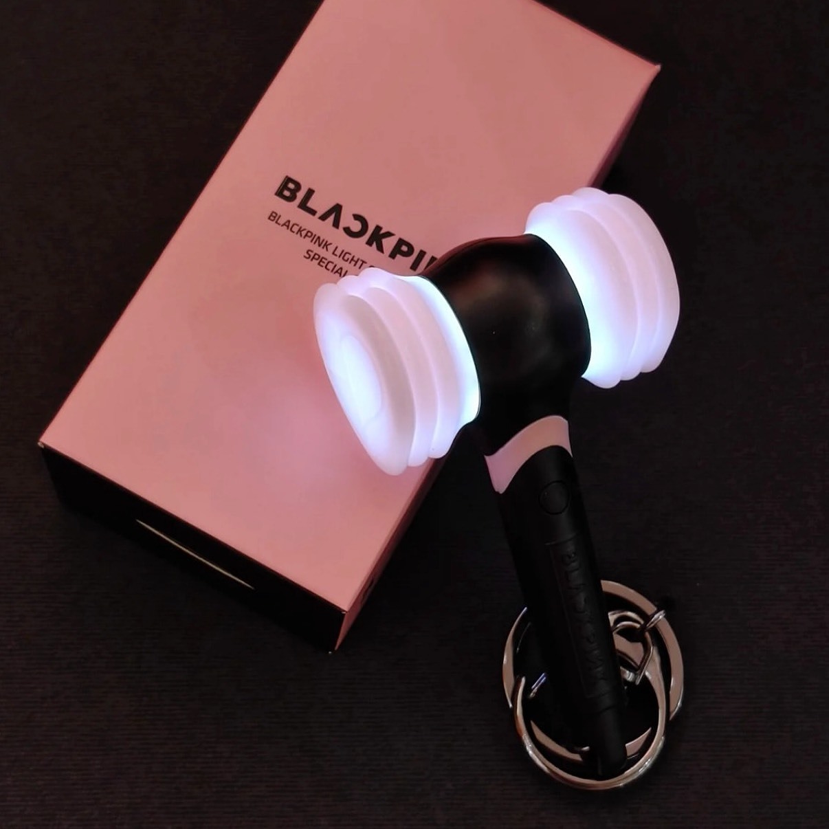 2025新款 正版授權 BLACKPINK 迷你 粉槌 手燈吊飾