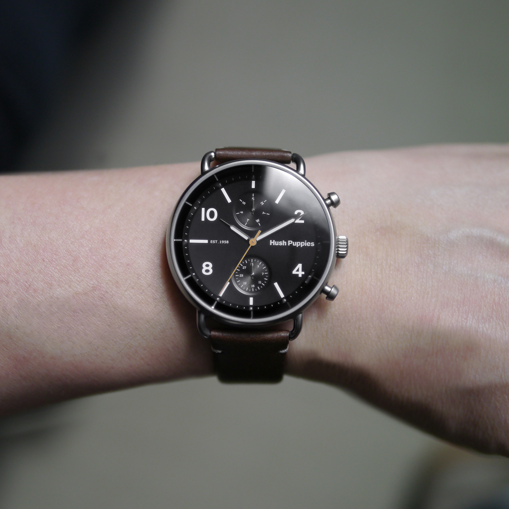 Orbz 休閒雙眼多功能腕錶