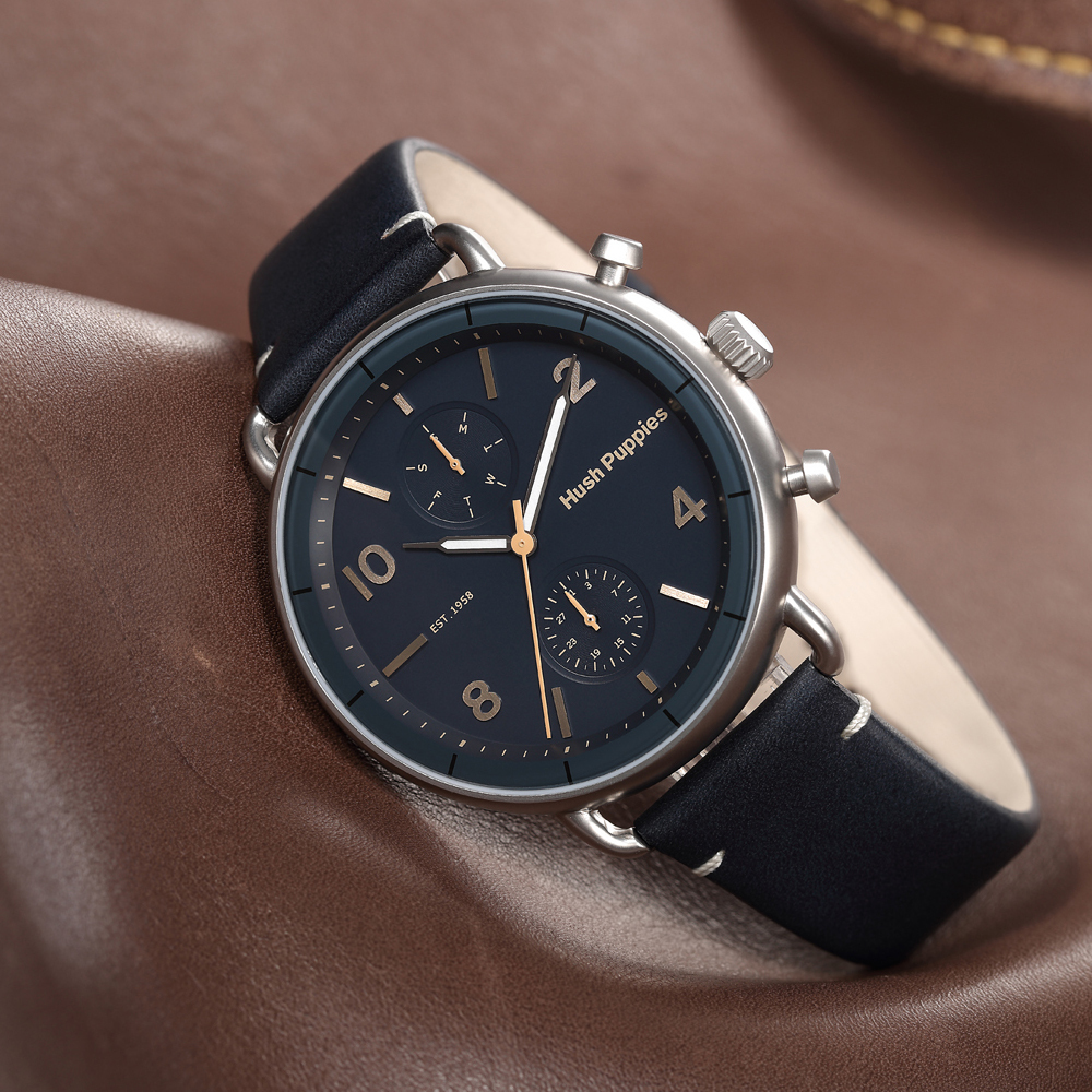 Orbz 休閒雙眼多功能腕錶