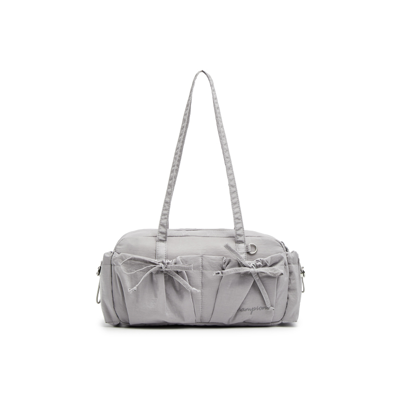 中性-RETRO SPORTS 印花單肩包-灰色（U5CACPU12P2）