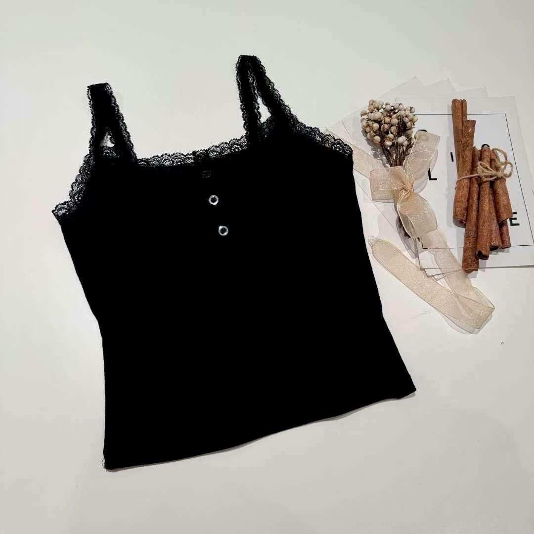 UR108鈕扣Lace吊帶背心