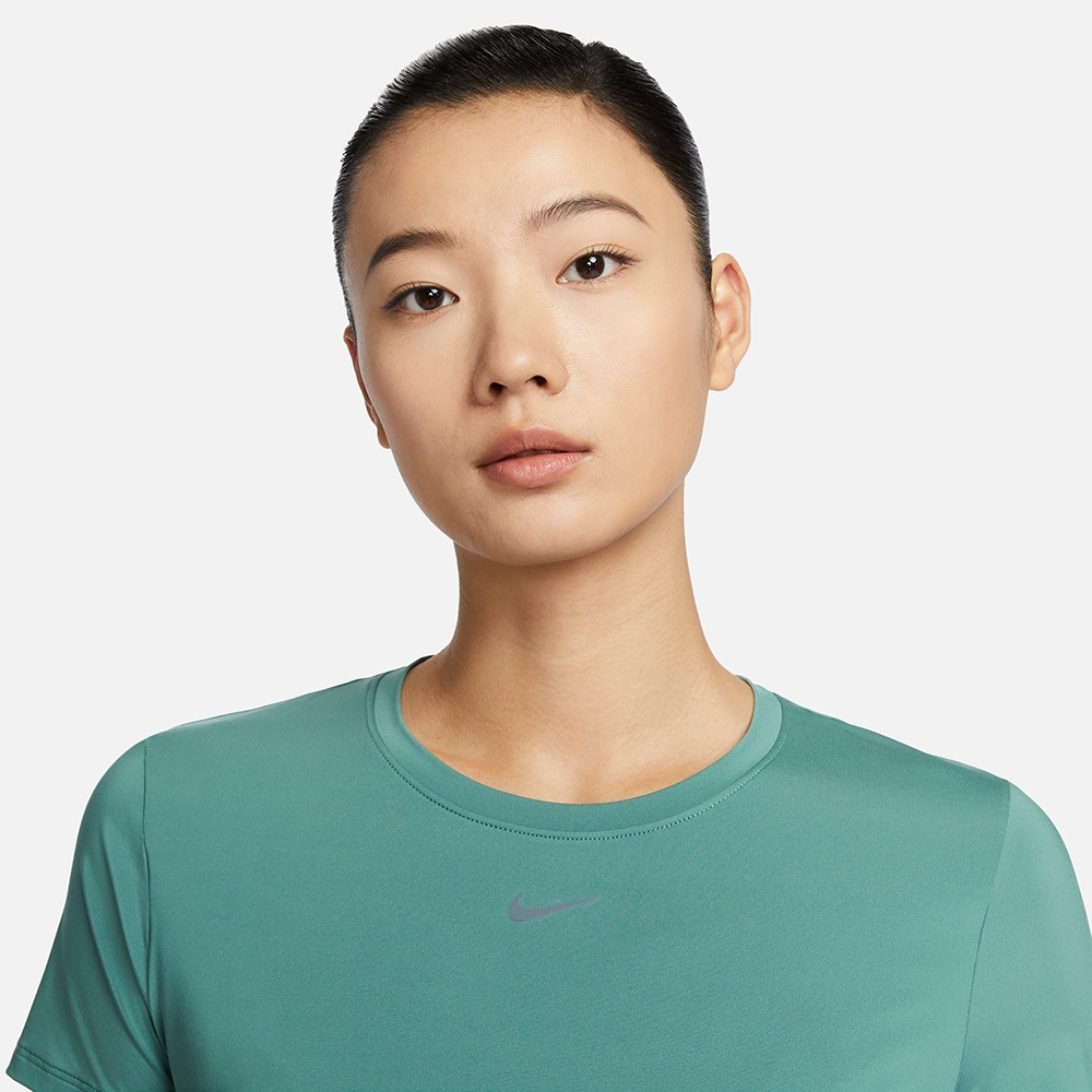 NIKE 短T ONE CLASSIC DF SS TOP 蒂綠 速乾 訓練 短袖 女 FN2799-361