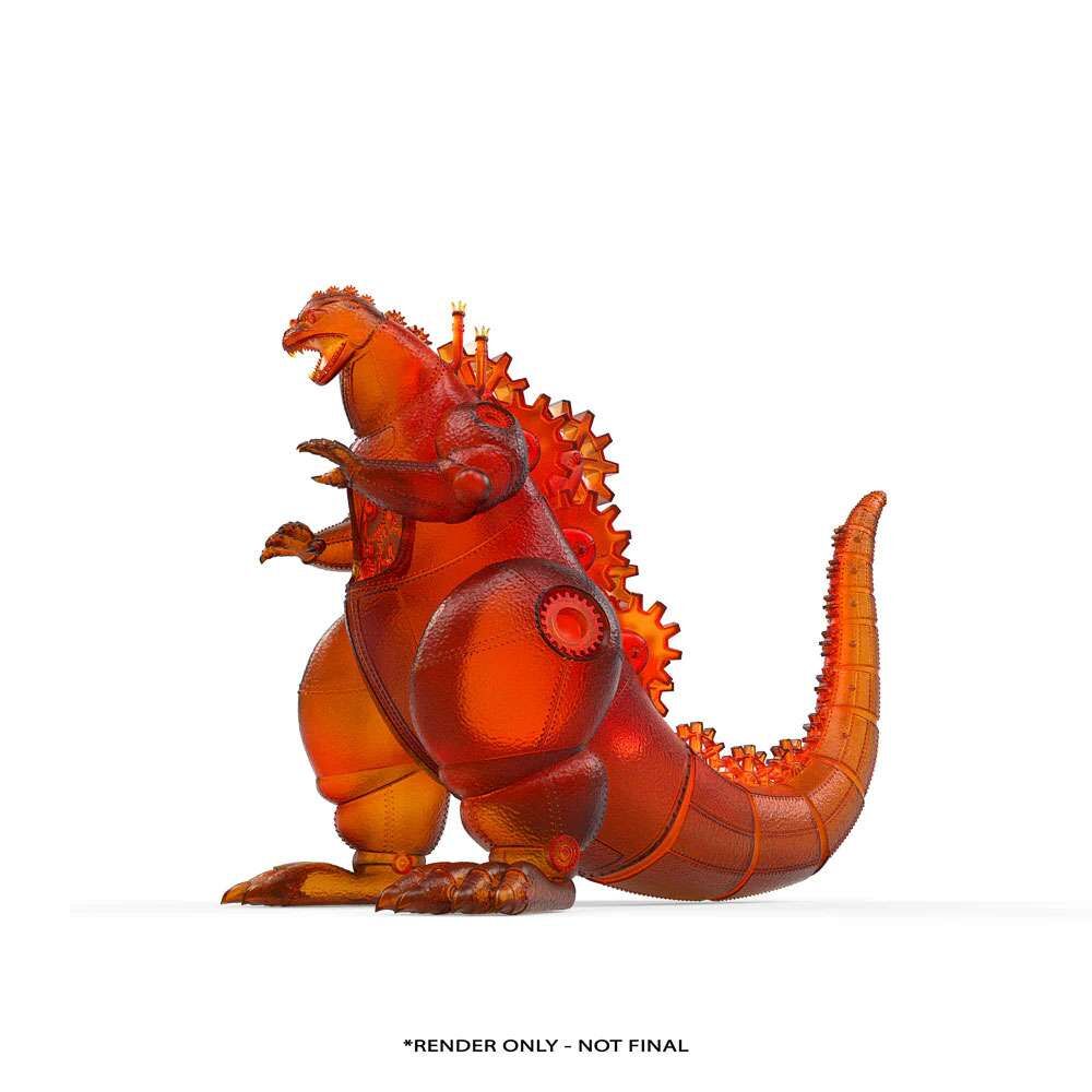 (預訂) Super7  Godzilla x Doktor A Burning Godzilla Vinyl Art