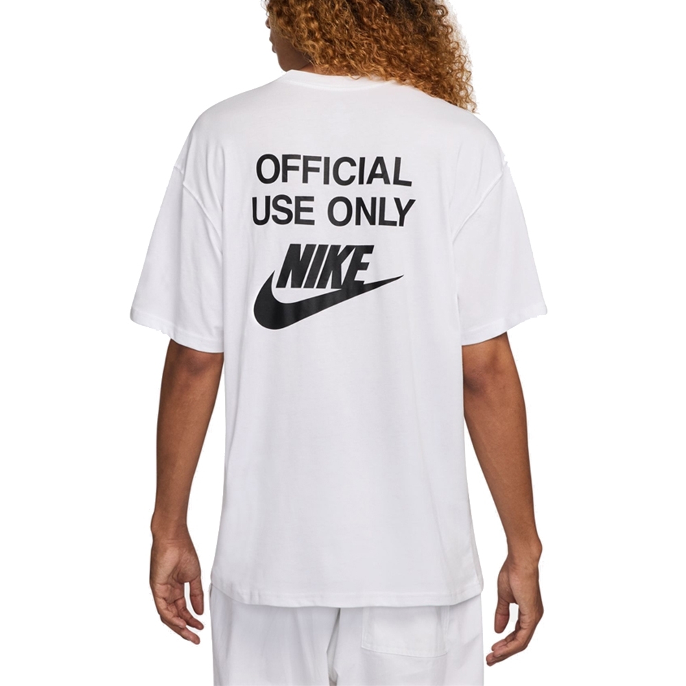 NIKE 短T NSW TEE M90 白色 落肩 寬鬆 短袖 中性 HJ0775-100