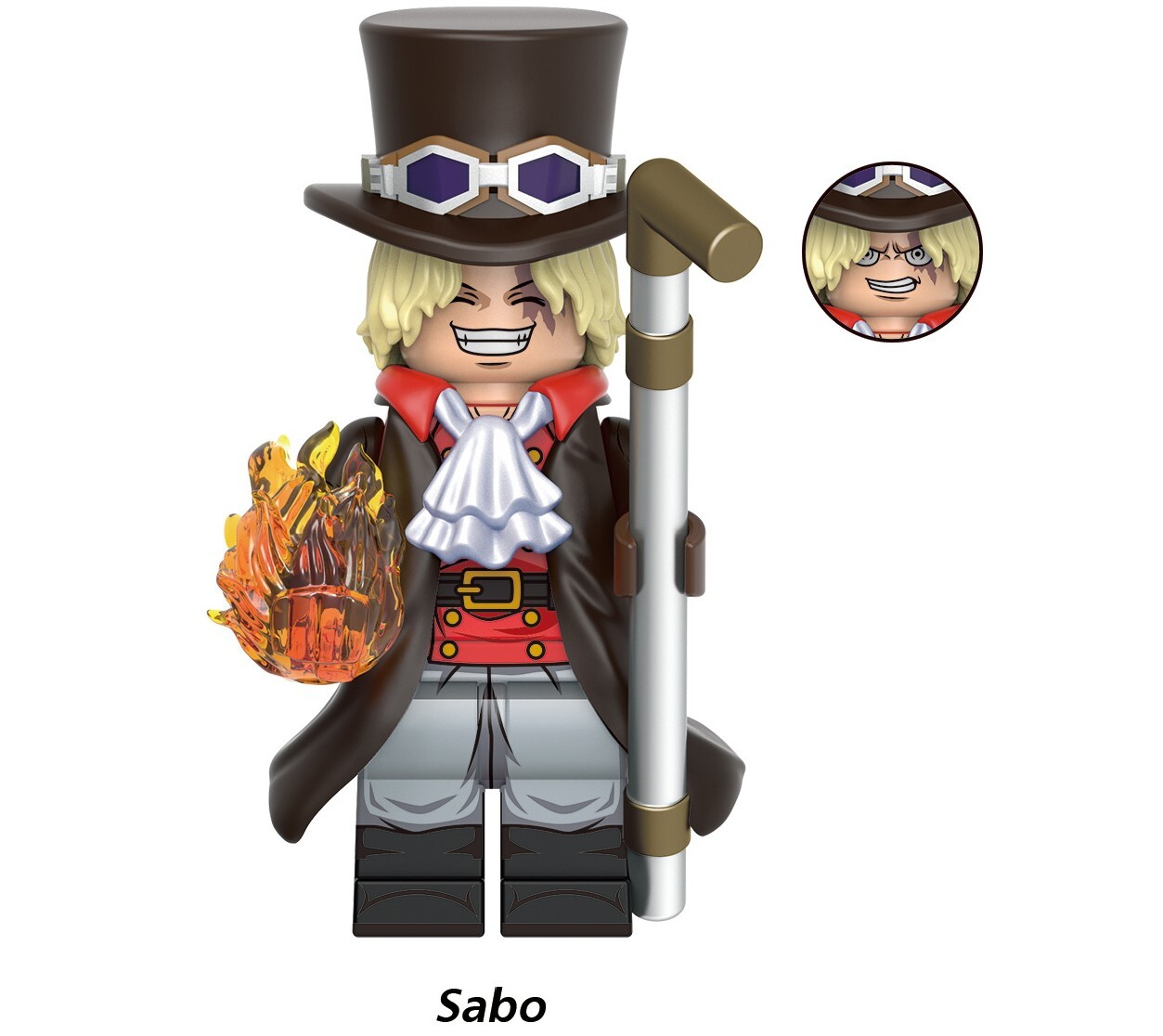 One Piece Custom Minifigures Minifigs Fit Lego X0357