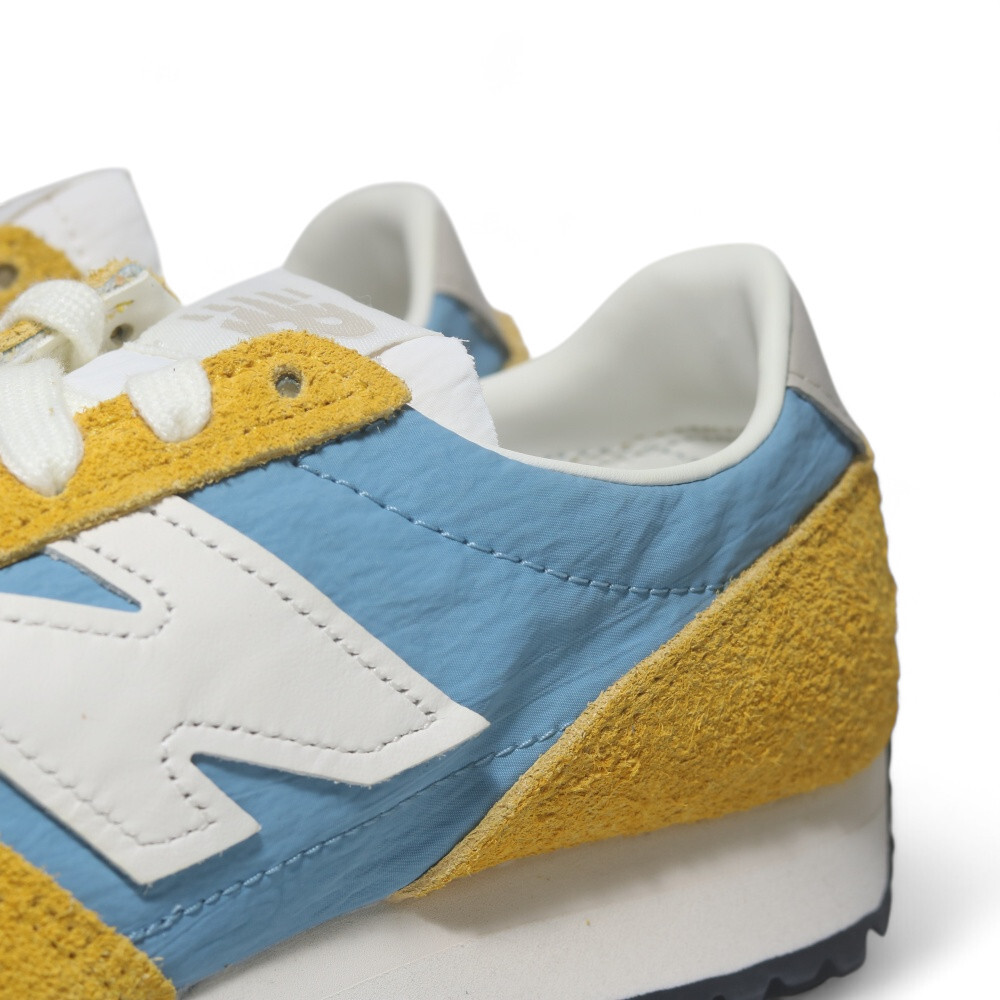 NEW BALANCE 休閒鞋 NB 471 芥末黃 水藍 麂皮 復古鞋 女 U471VBC