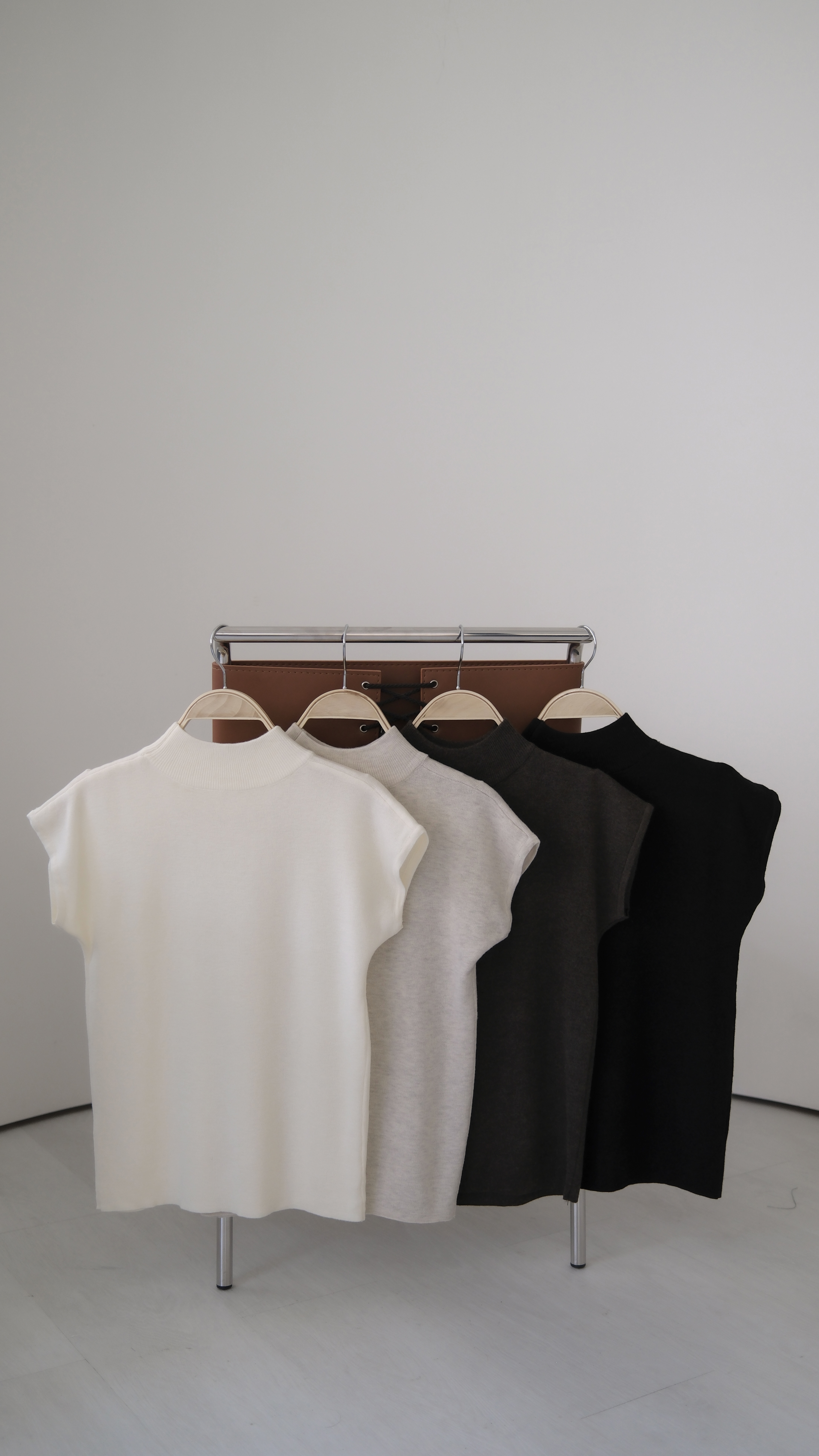 🚀當日出貨 Mood made │Merino wool美麗諾小高領針織上衣  ( 4 colors)