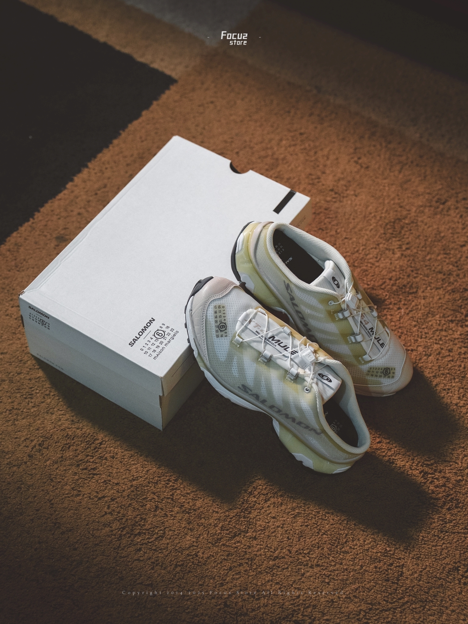 【Focus Store】現貨 MM6 Maison Margiela x Salomon XT-4 Mule "White" 白 穆勒 478112