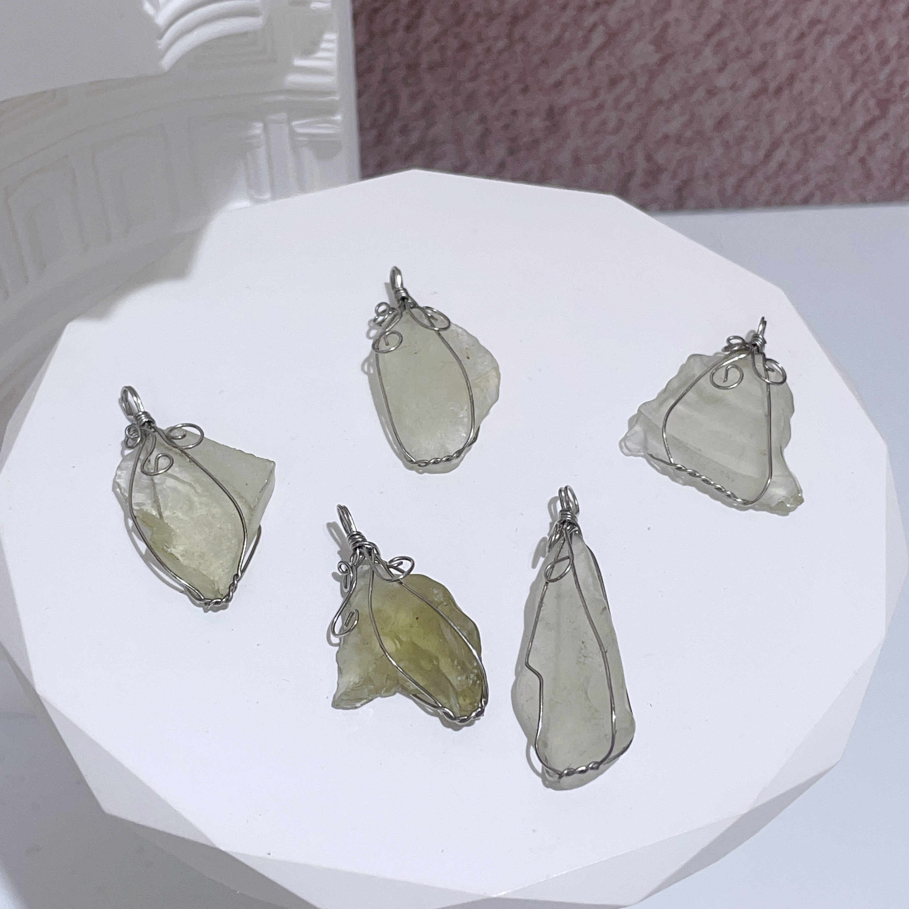 利比亞隕石繞線吊墜