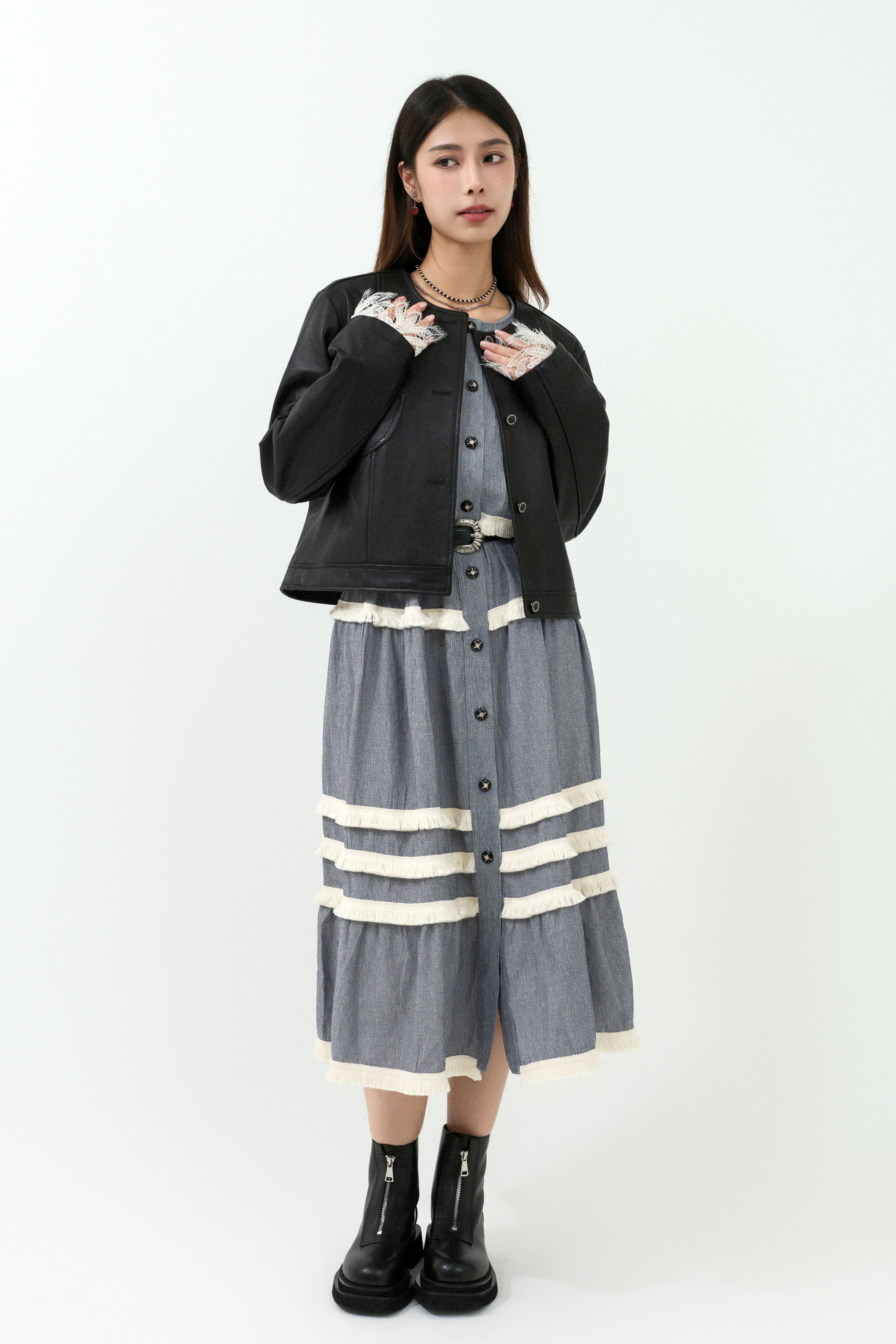 FW25_0010（皮褸＋連身裙）