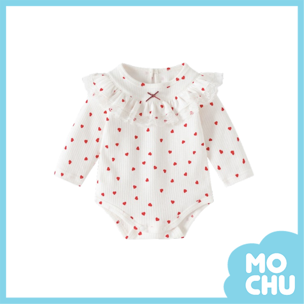 甜蜜心語長袖包屁衣