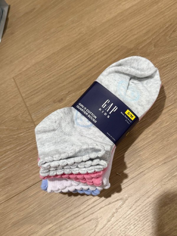 [USW] GAP MULTI 8 PAIRS KIDS GIRL'S COTTON QUARTER SOCKS, 193159422882 (UZZ198)