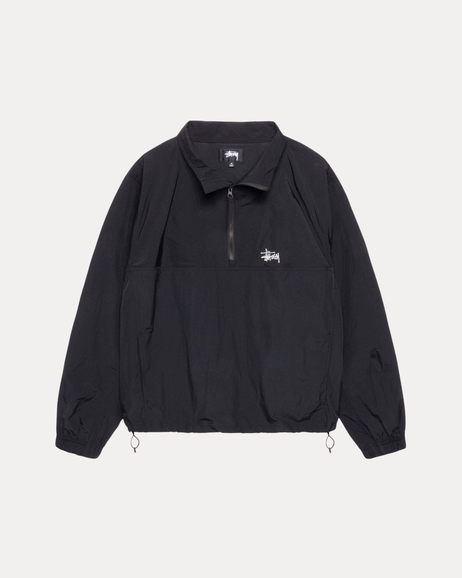 2025AW STUSSY WARM UP PULLOVER 衝鋒衣 半截式 防風 外套 抽繩 現貨 115878