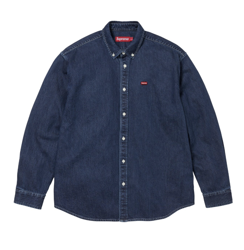トップス 25FW Supreme Small Box Denim Shirt Supreme Small Box Denim Shirt M 24SS