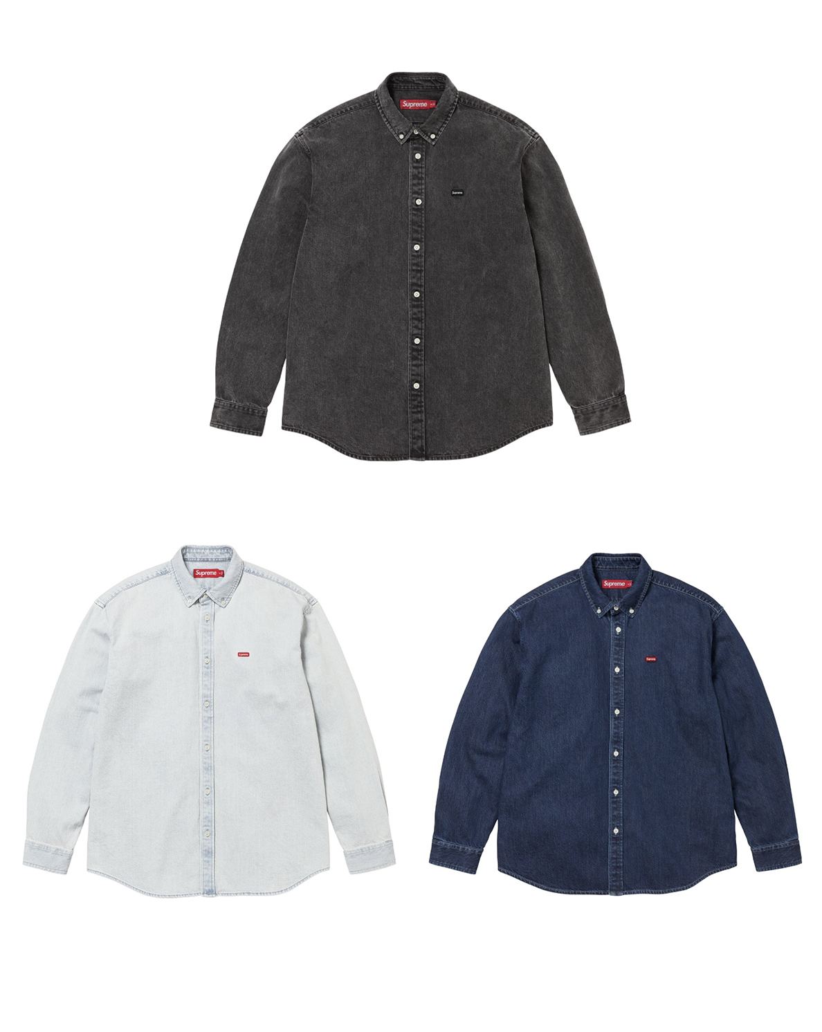 [現貨] Supreme FW25 Small Box Denim Shirt