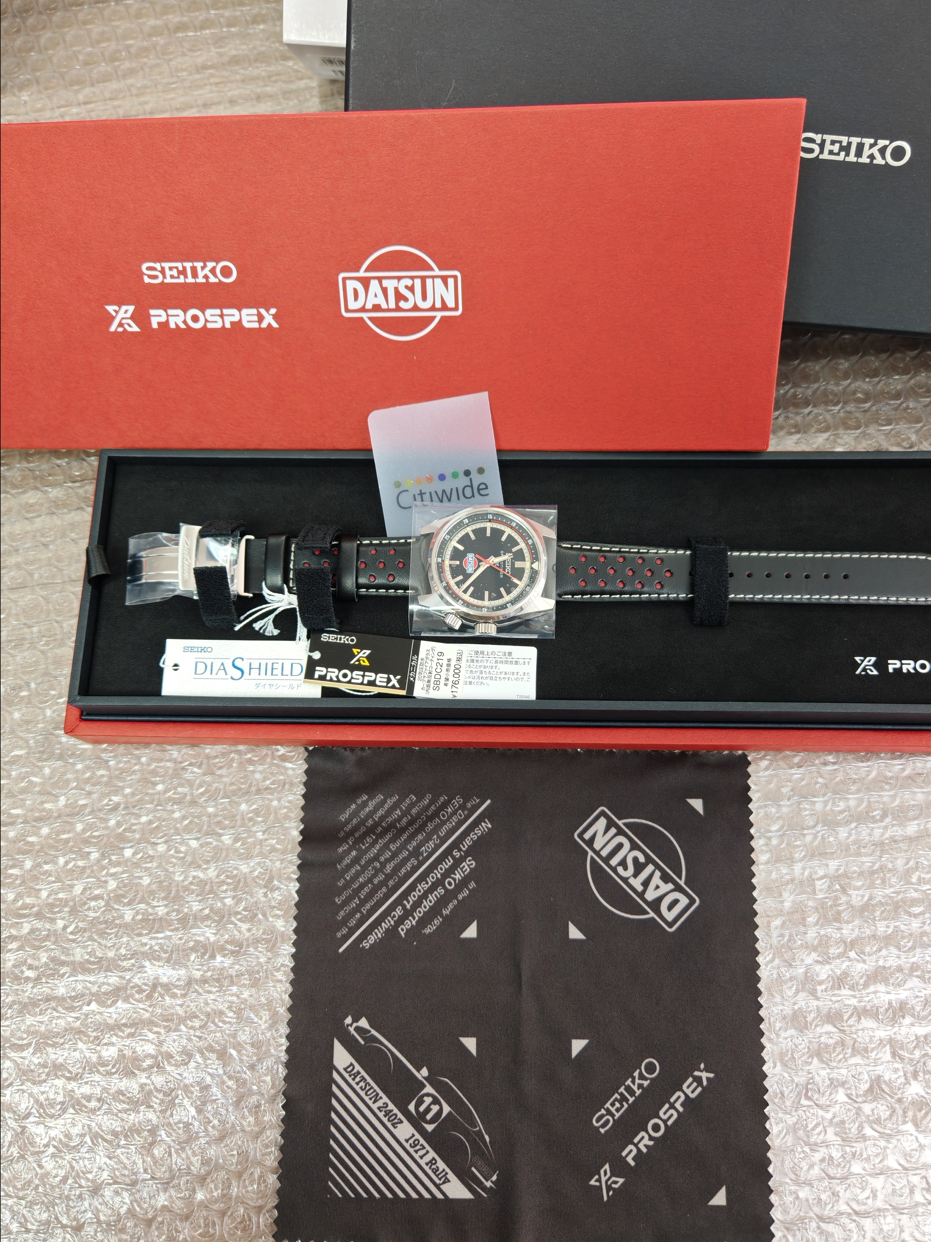 Seiko 精工 Prospex Speedtimer Mechanical Datsun 240Z collaboration limited edition model SBDC219 / SPB517 SPB517J1 日本製 限定版手錶
