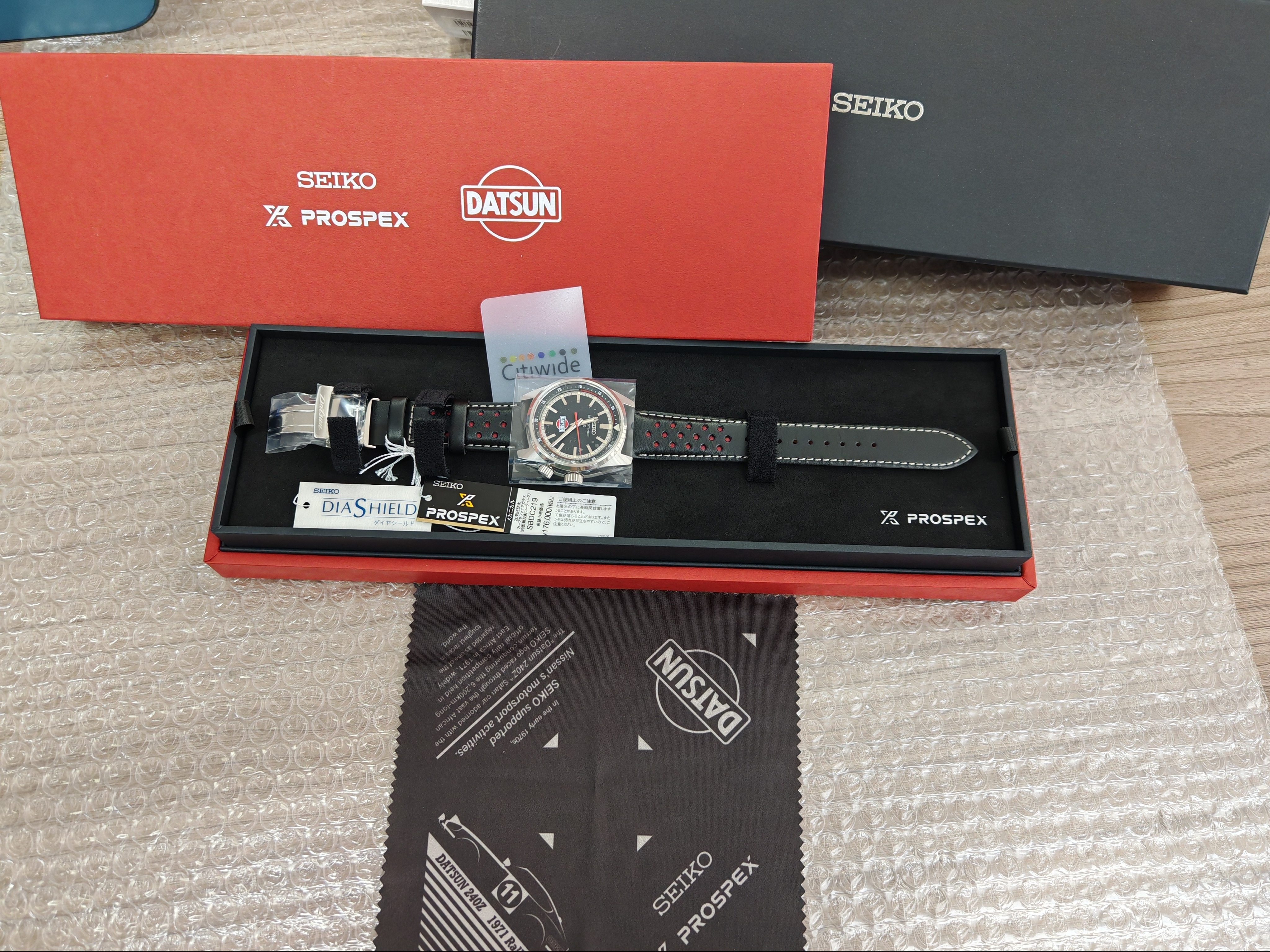 Seiko 精工 Prospex Speedtimer Mechanical Datsun 240Z collaboration limited edition model SBDC219 / SPB517 SPB517J1 日本製 限定版手錶