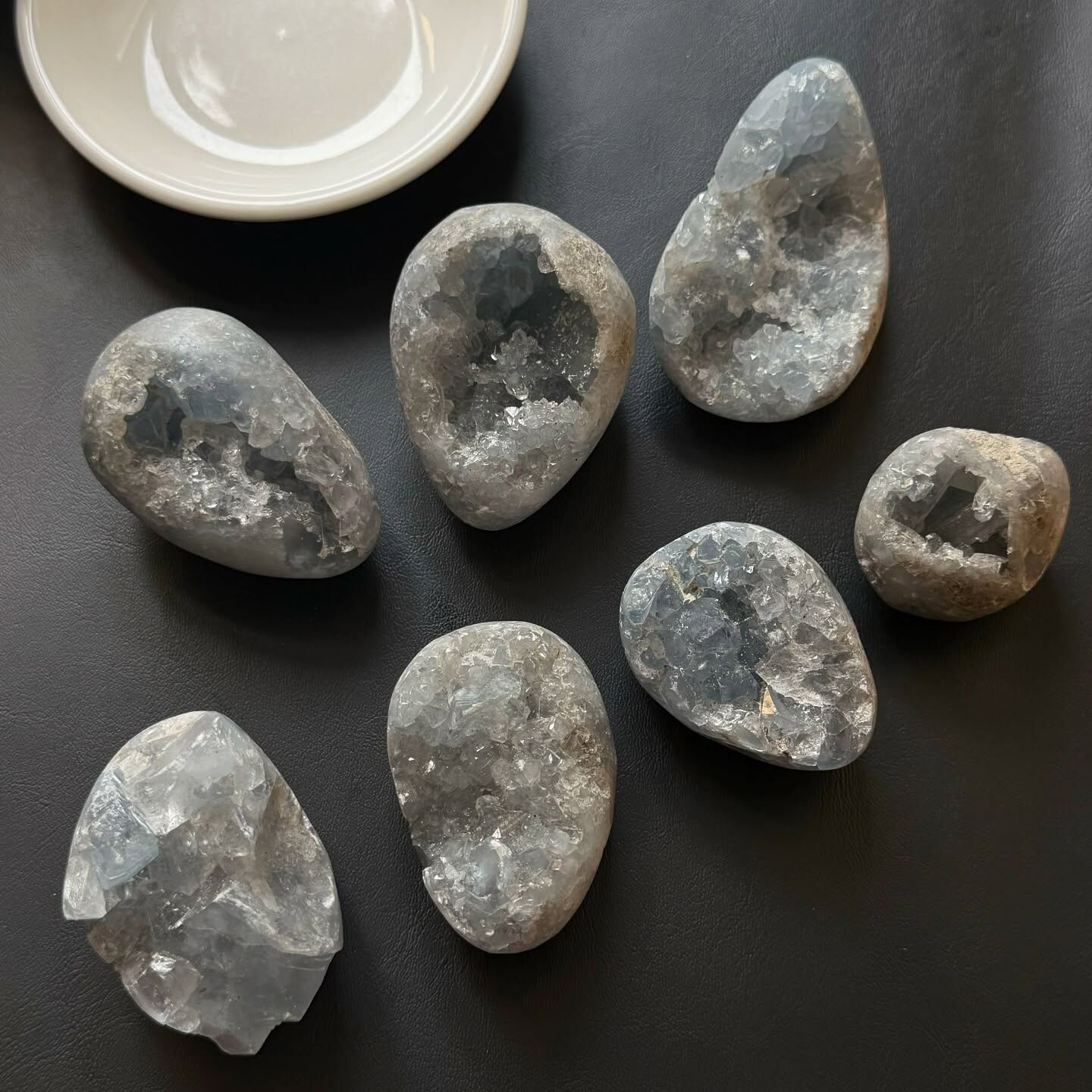 [原石] 天青石 蛋 水晶擺飾