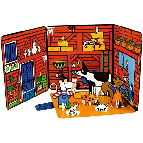 禾流文創 小鼠梅西的農場變立體囉！