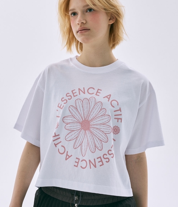 【韓國預購】MARDI KR090517 女裝短款短袖上衣