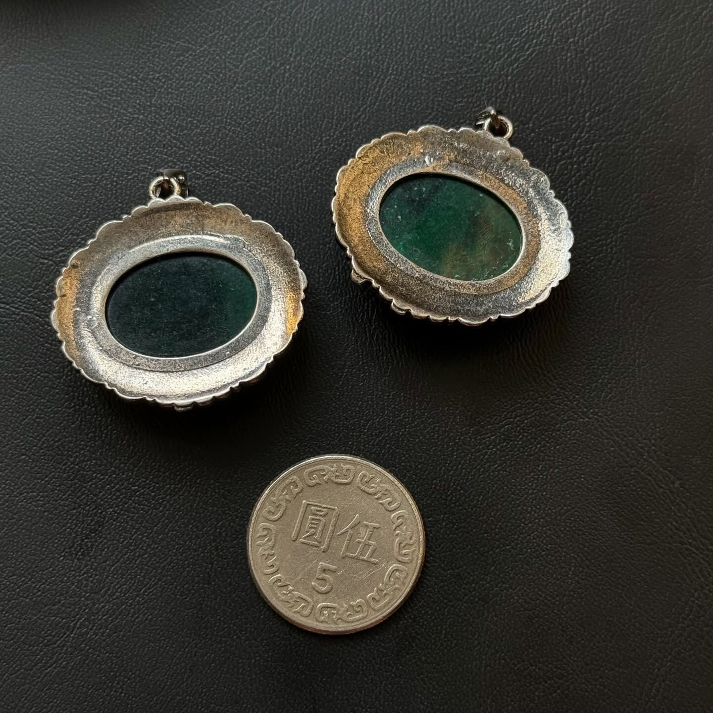 [原石] 孔雀石 項鍊吊墜